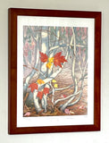 Lingering Maple -SM framed prints