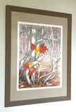 Lingering Maple - Framed Prints