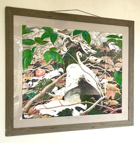 Still Standing - ORIGINAL framed.