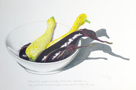 Squash, Eggplant & their Young - Prints